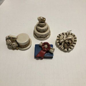 mix lot of Egan decorations deco cake book display hat Made In Italy Collection